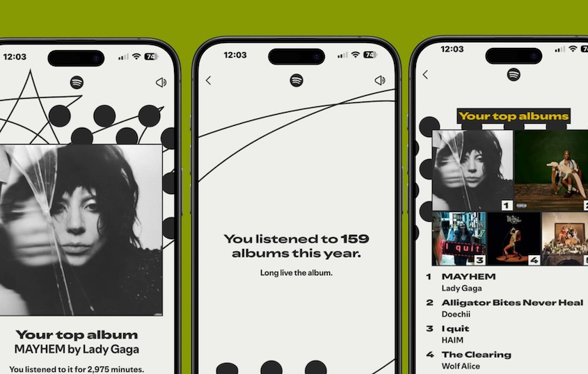 Spotify Wrapped 2025 Top Albums