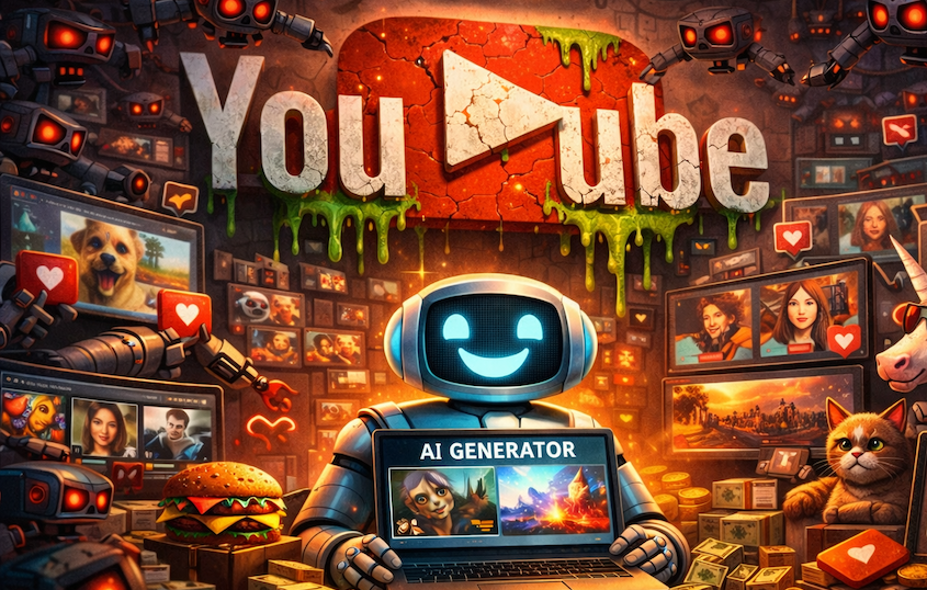 21% of YouTube’s Content Is Now AI Slop as Brainrot Rises