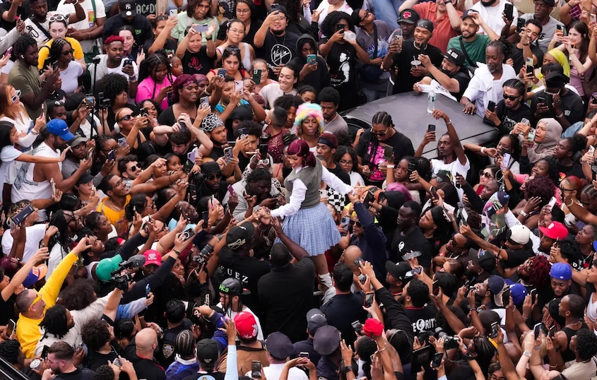 Cardi B's Bodega Baddie pop-up event