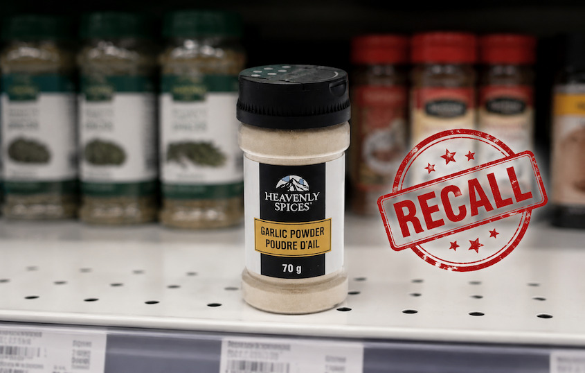 Heavenly Spices Garlic Powder Recalled Over Bacillus Cereus