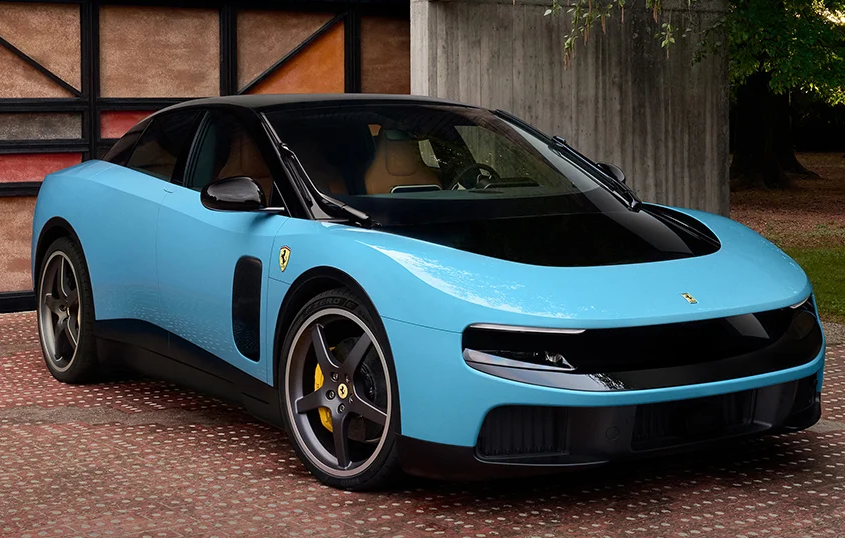 Ferrari's First Electric Car Sells for Record $40 Million at Auction