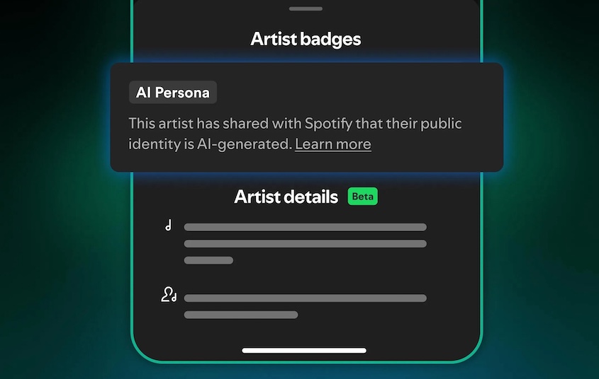 Spotify to Label AI Artist Profiles Starting September 2026
