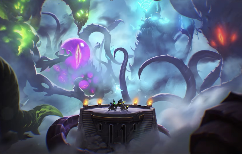 Exploring the old gods vs. the titans story line from World of Warcraft